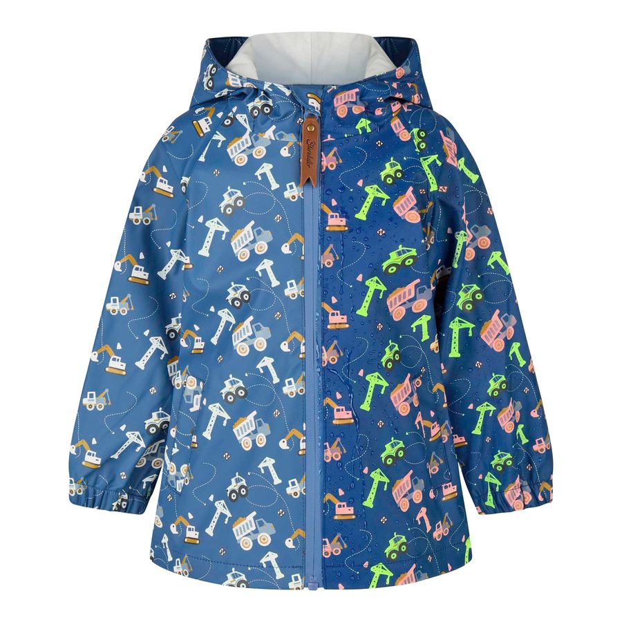Sterntaler Regenjacke mit Kapuze Baustelle Farbwechsel von Sterntaler