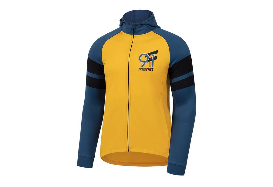 Protective Funktionsshirt P-Sugar Full-Zip-Hoody Funktions-Langarmtrikot mit Kapuze