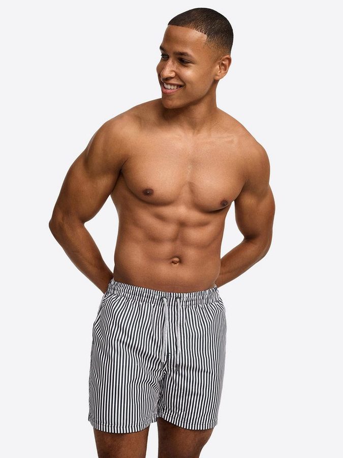 Bondi Joe Badeshorts Premium Badehose Campbell ohne Netz Boardshorts schnelltrocknend