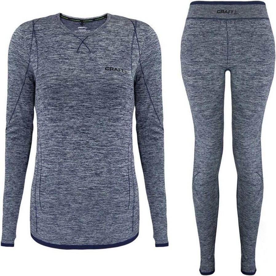 Craft Funktionsshirt Craft Active Comfort Set 2 tlg Skiunterwäsche Damen crush 2 teiliges Set