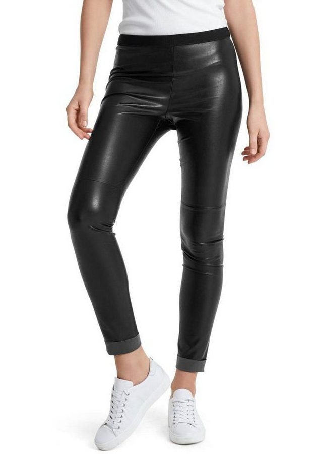 Marc Cain Leggings "Collection Essential" Premium Damenmode Leggings aus Kunstleder