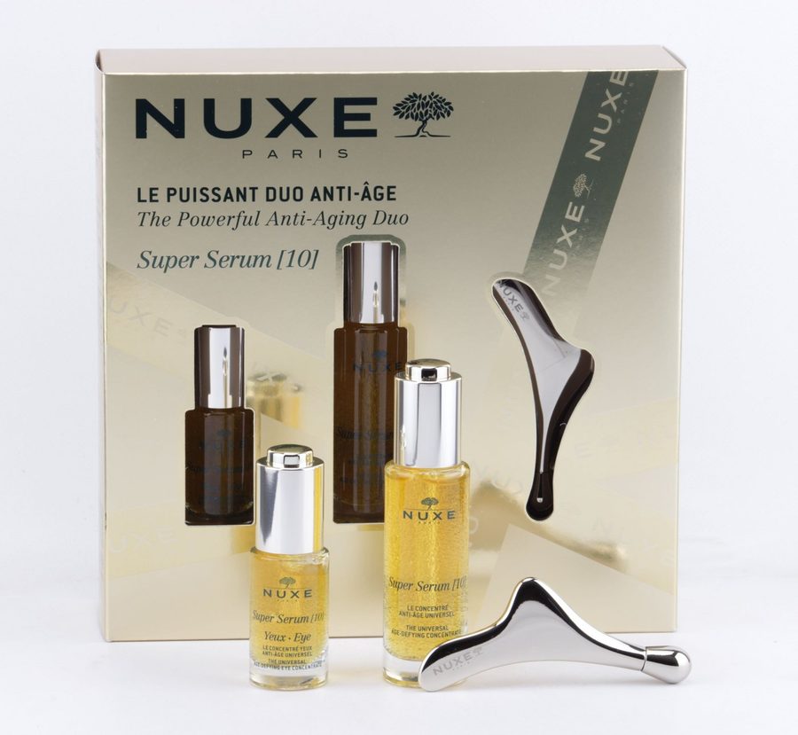 Nuxe Paris Anti-Falten-Serum Nuxe - Super Serum 10 Set - 30ml + 15ml Eye Concentrate