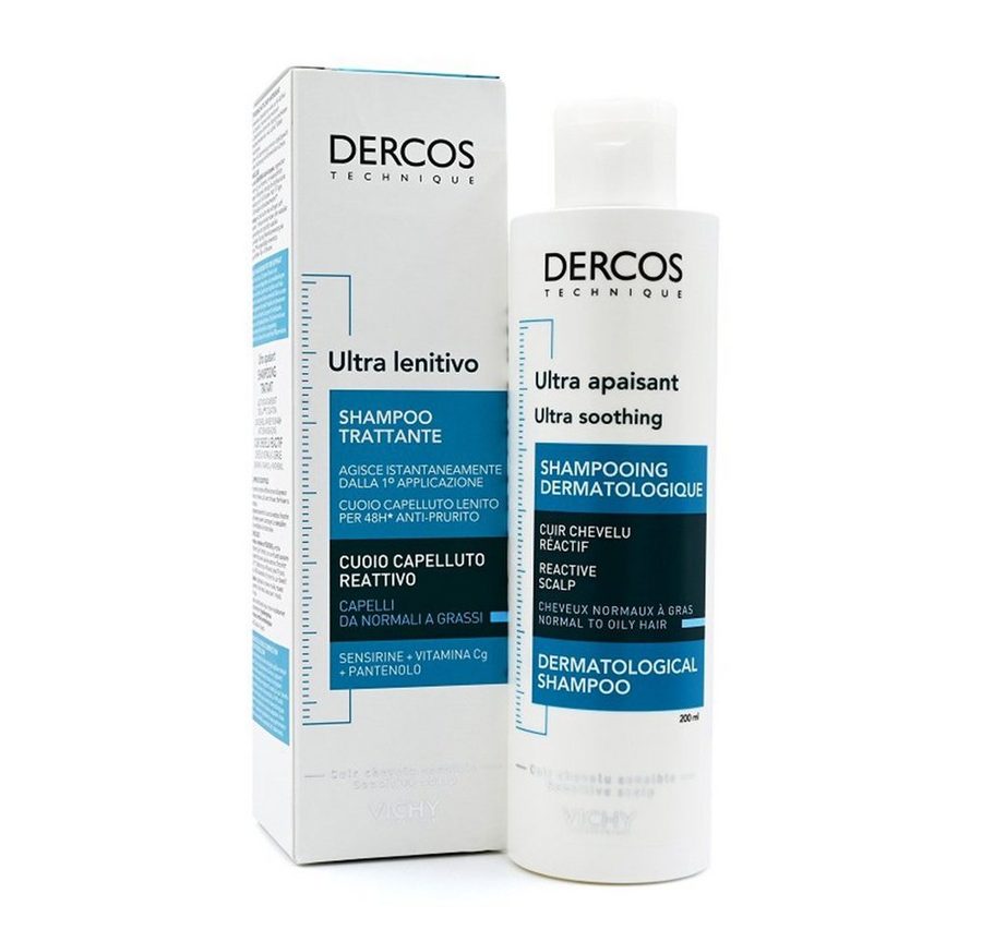 L'Oreal Deutschland GmbH Haarshampoo VICHY DERCOS ultra-sensitiv Shampoo fett.Kopfhaut 200 ml