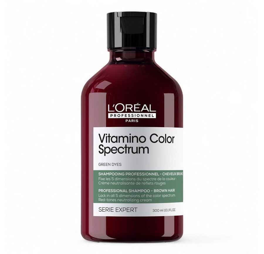 L'ORÉAL PROFESSIONNEL PARIS Haarshampoo Loreal Vitamino Color Spectrum Green Dyes Neutralizing Shampoo 300 ml