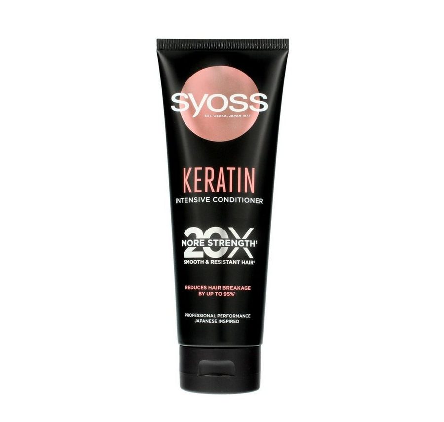 Schwarzkopf Haarshampoo SYOSS Keratin Intensiv-Spülung zur Kräftigung von brüchigem Haar von Schwarzkopf