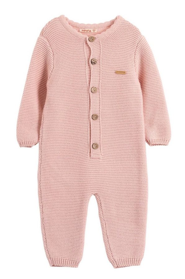 Minora Strickkleid Minora Gestrickter Unisex Strampler