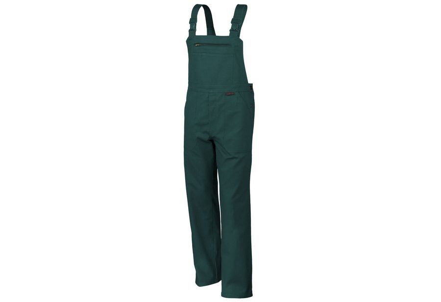 Qualitex Workwear Arbeitslatzhose classical Latzhose - pflegeleichter Blaumann aus reiner Baumwolle