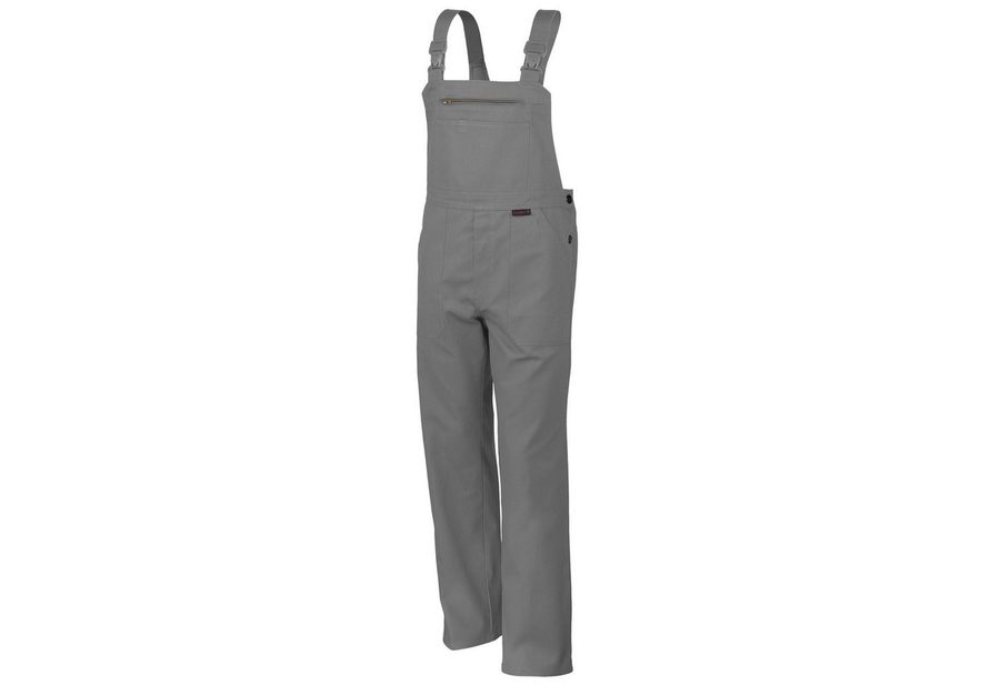 Qualitex Workwear Arbeitslatzhose classical Latzhose - pflegeleichter Blaumann aus reiner Baumwolle