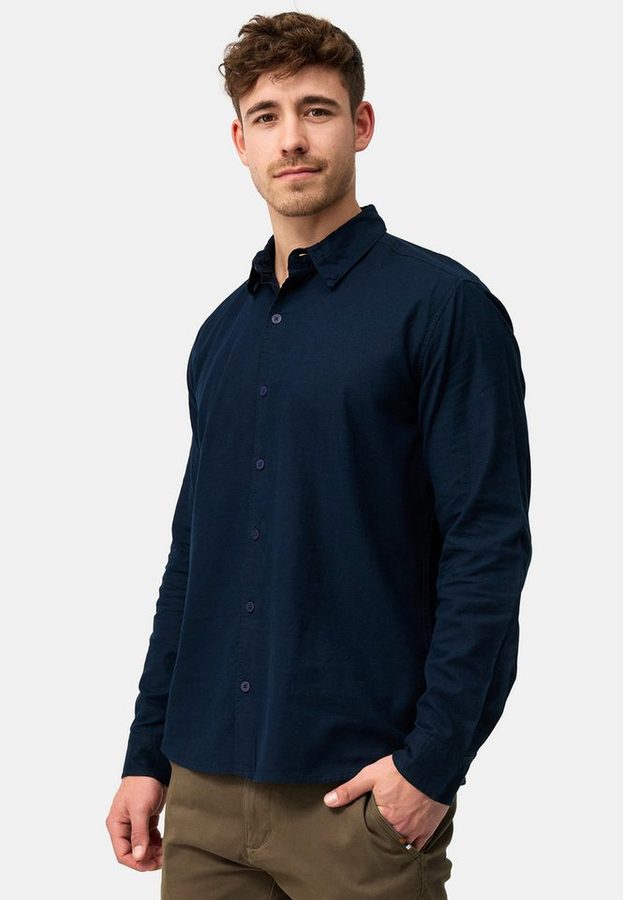 Indicode Langarmhemd Herren INSville Herrenhemd Langarm