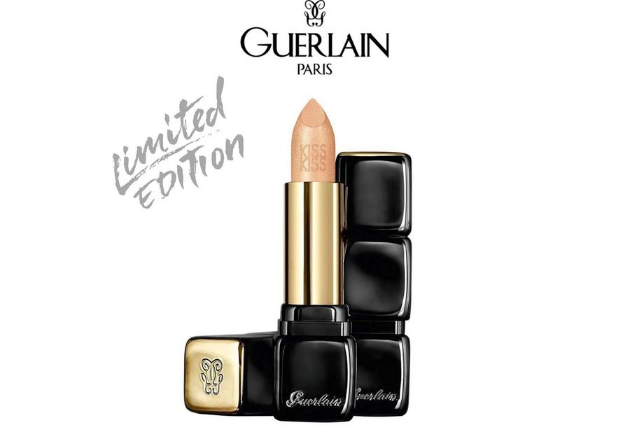 GUERLAIN Lippenstift Guerlain KissKiss Le Rouge Créme - 501 ELECTRIC GOLD - Limited Ed., Limitierte Ausgabe, luxuriöses Gold-Finish, pflegende Formel von Guerlain