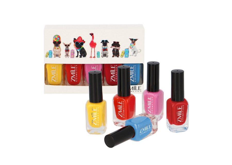 ZMILE COSMETICS Gel-Nagellack Gel Like Nail Polish Set 'Summer Vacation', 5-tlg. von ZMILE COSMETICS