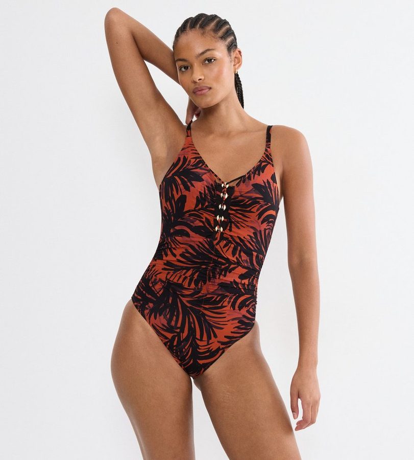 Triumph Badeanzug Summer Palm OP 01 weich und formend