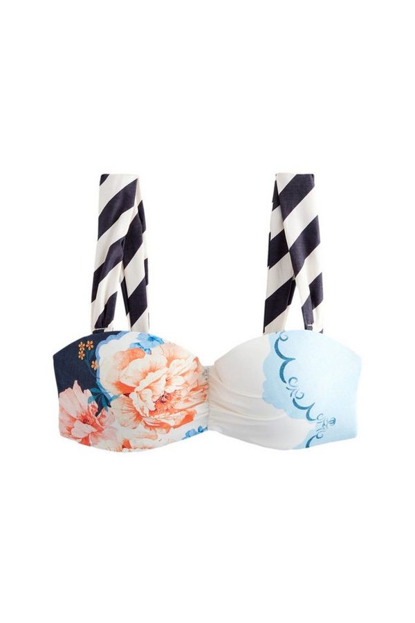 Next Bandeau-Bikini-Top Bandeau-Bikinioberteil mit Bügel (1-St)