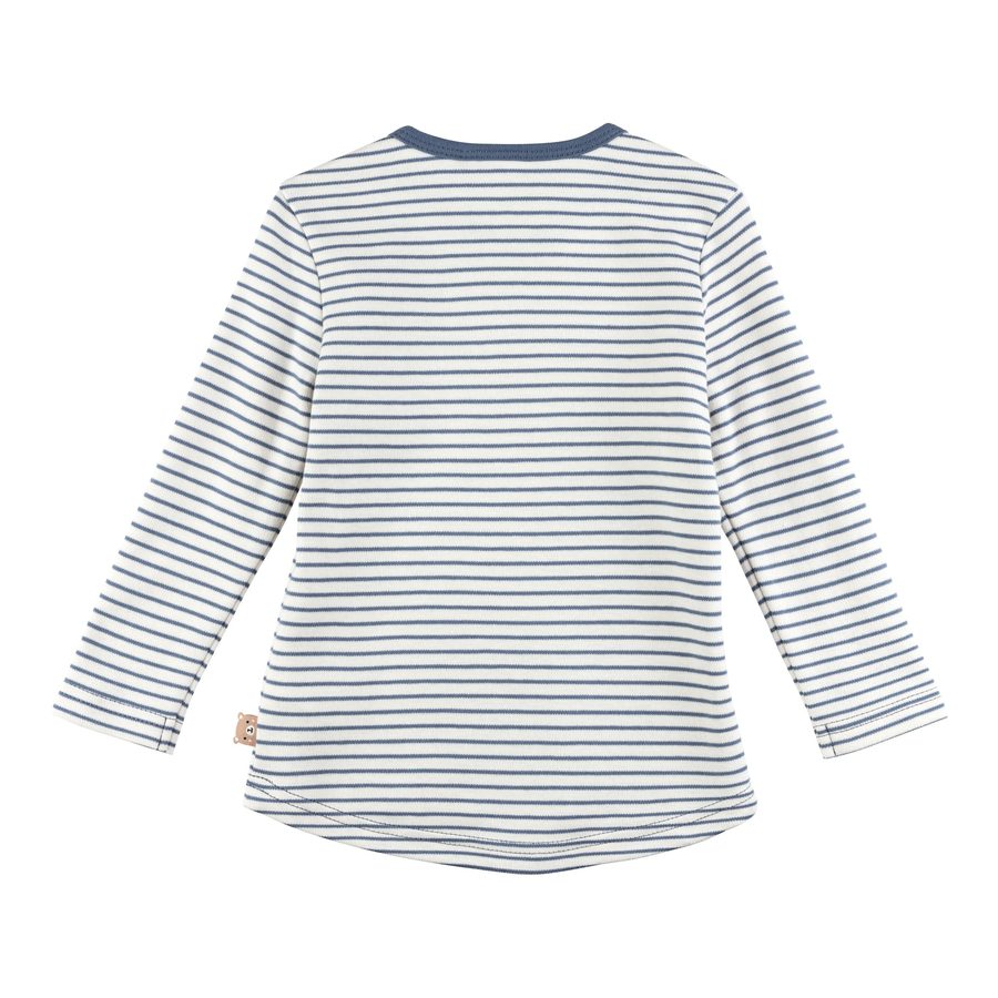 Bornino Tiny Friends Shirt langarm Ringel It´s a good day