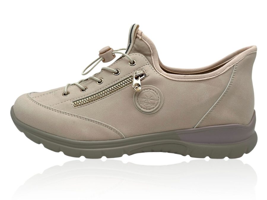 Nowaland Damen Komfort Halbschuhe Low-Top Sneaker besonders leicht mit flexibler Komfortsohle