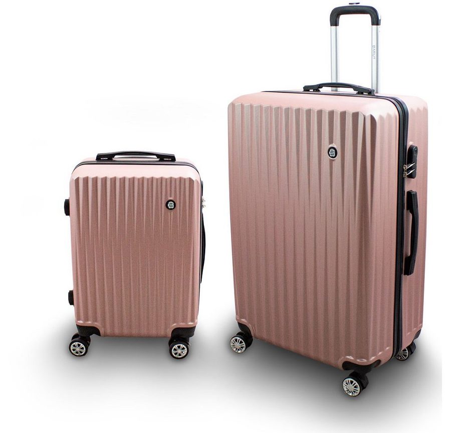 Barut Trolleyset Barut Reisekofferset 2-teilig M + XL Modell General Rosegold, (Set, 2 tlg., MS-17293)