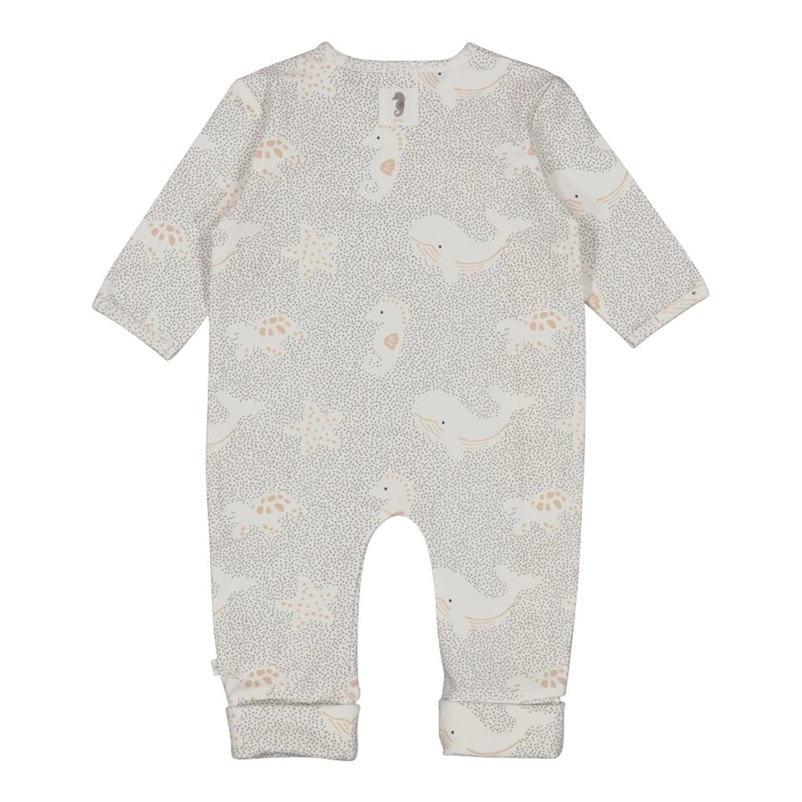 Feetje Overall mit Klappfuß Meerestiere von Feetje