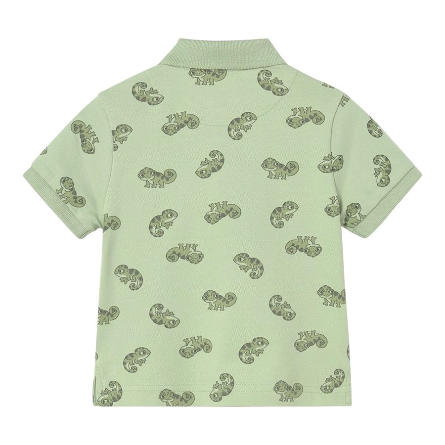 Mayoral Polo-T-Shirt Chamäleon Piqué von Mayoral
