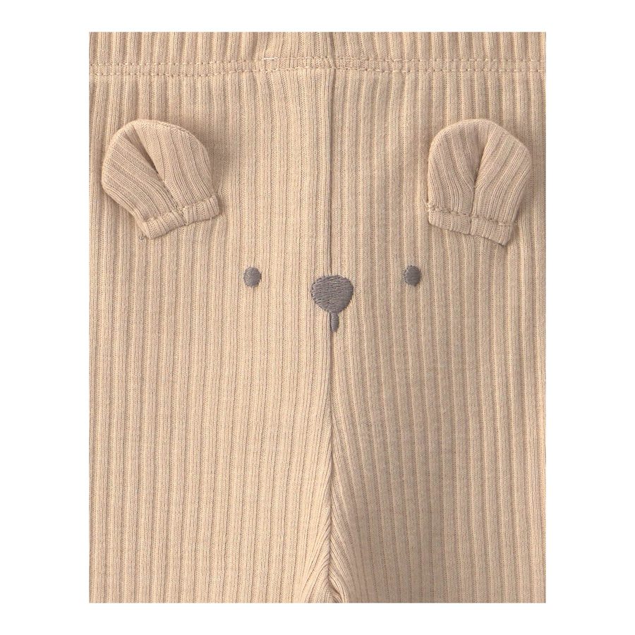 Carter's 3-tlg. Set Body kurzarm, Body langarm und Jogginghose Bären Rippqualität von Carter's