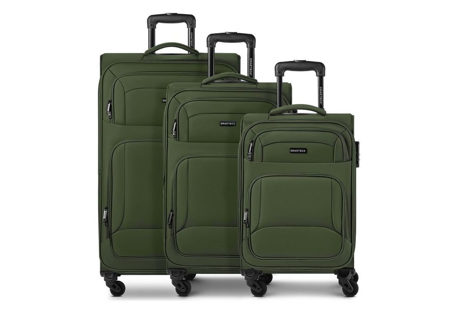 Smartbox Kofferset Edition 04 4 Rollen Kofferset 3-teilig mit Dehnfalte, (Set)