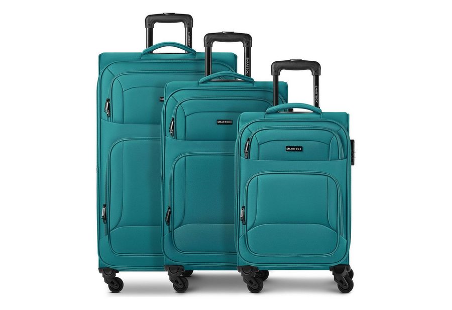 Smartbox Kofferset Edition 04 4 Rollen Kofferset 3-teilig mit Dehnfalte, (Set)