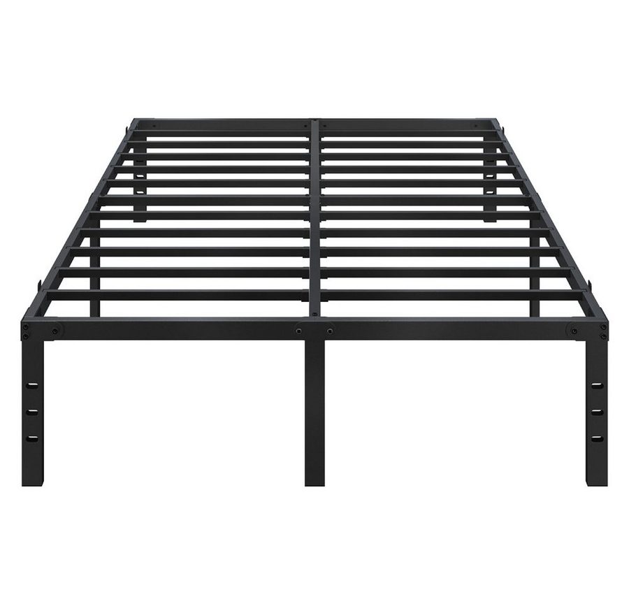 Yaheetech Metallbett 90×190/90×200/140×200/160×200/180×200 cm, Bettrahmen 36/41 cm H mit Lattenrost, Bettgestell aus Metall von Yaheetech