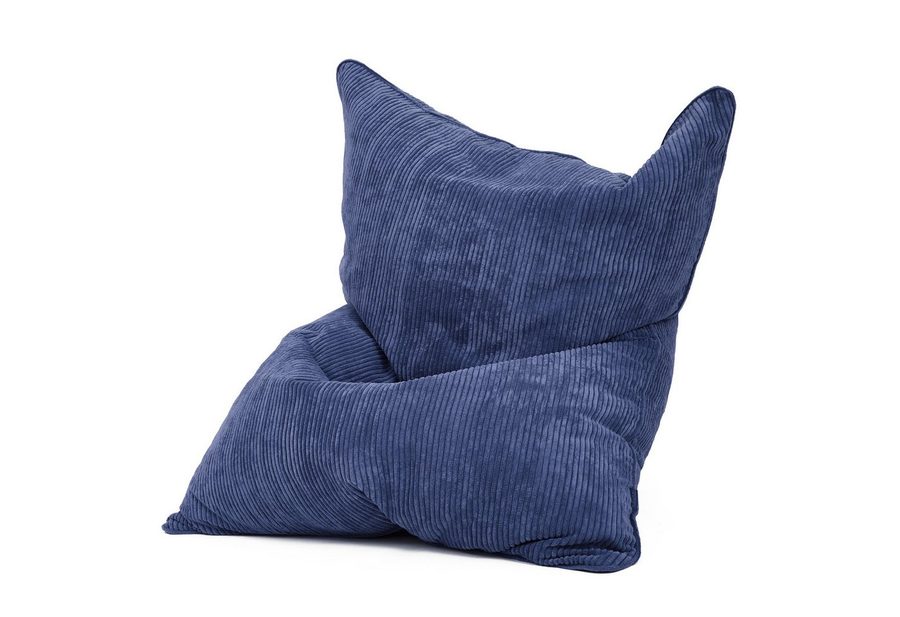 Green Bean Sitzsack XXL Riesen Sitzsack Square aus Cord (XXL aus Cordstoff 370 Liter mit EPS-Perlen Füllung, Kuschelig Weich Waschbar), Sitzkissen Lounge Chair Relax-Sessel Kinder Erwachsene