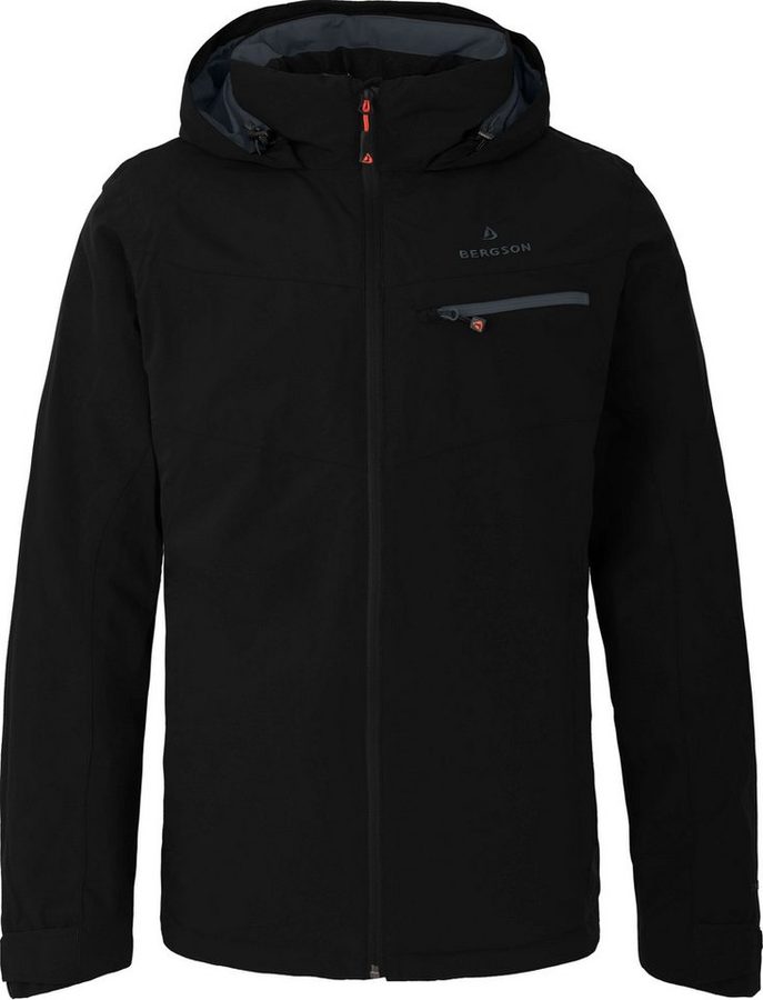 Bergson Regenjacke TALLMOS 3in1 Doppeljacke Herren Regenjacke, Fleece Innenjacke, 20000 mm Wassersäule, Langgröße