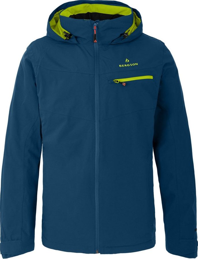 Bergson Regenjacke TALLMOS 3in1 Doppeljacke Herren Regenjacke, Fleece Innenjacke, 20000 mm Wassersäule, Normalgrö