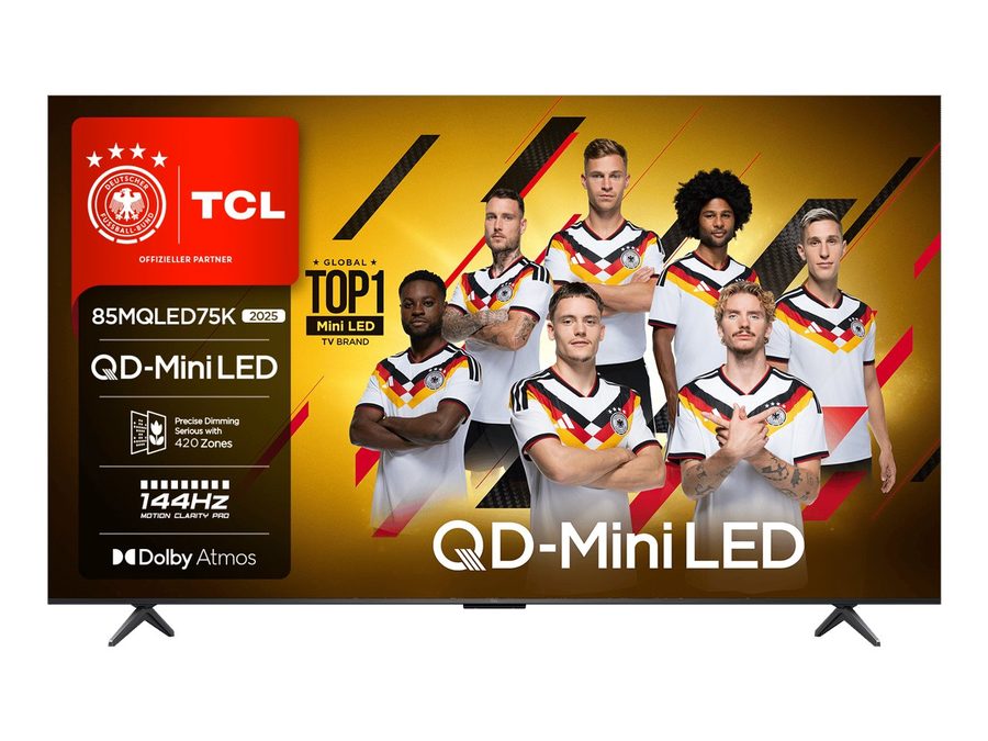 TCL 85MQLED75KX2 QLED Mini LED-Fernseher (85 Zoll, 4K Ultra HD)