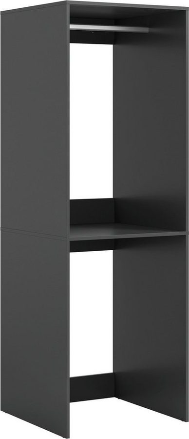 welltime Waschmaschinenumbauschrank FALAS, Höhe 195 cm, 1 Ablageboden, 1 Kleiderstange (1-St., in verschiedenen Farben erhältlich, für Waschmaschine & Trockner) Waschmaschine, Trockner, Waschmaschinenschrank, Umbauschrank, Wäsche von welltime