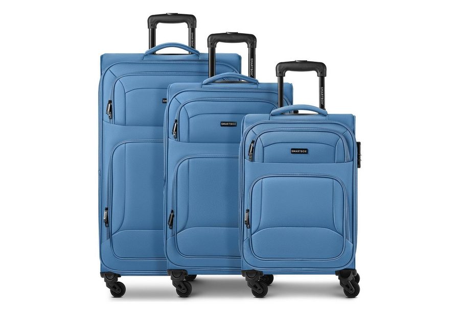 Smartbox Kofferset Edition 04 4 Rollen Kofferset 3-teilig mit Dehnfalte, (Set)