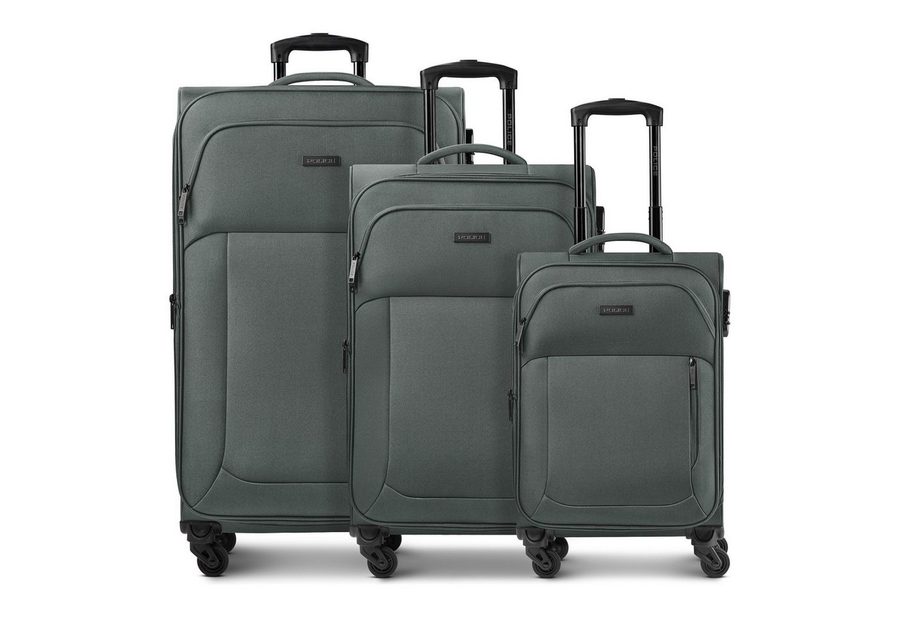 Police Trolleyset San Francisco, 4 Rollen, (3-teilig, 3 tlg), Polyester