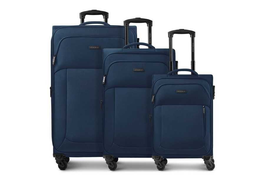 Police Trolleyset San Francisco, 4 Rollen, (3-teilig, 3 tlg), Polyester