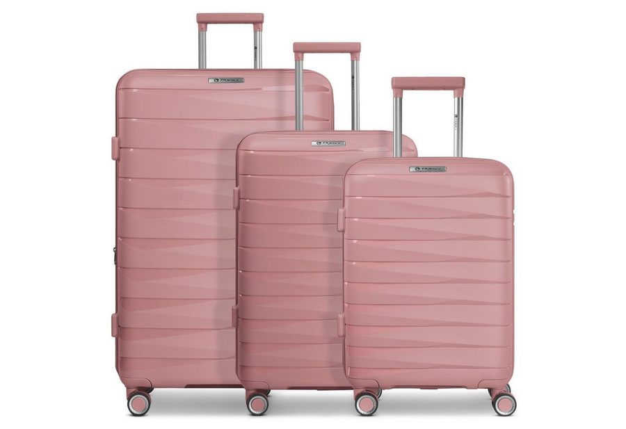 Franky Trolleyset London, 4 Rollen, (3-teilig, 3 tlg), Polypropylen von Franky