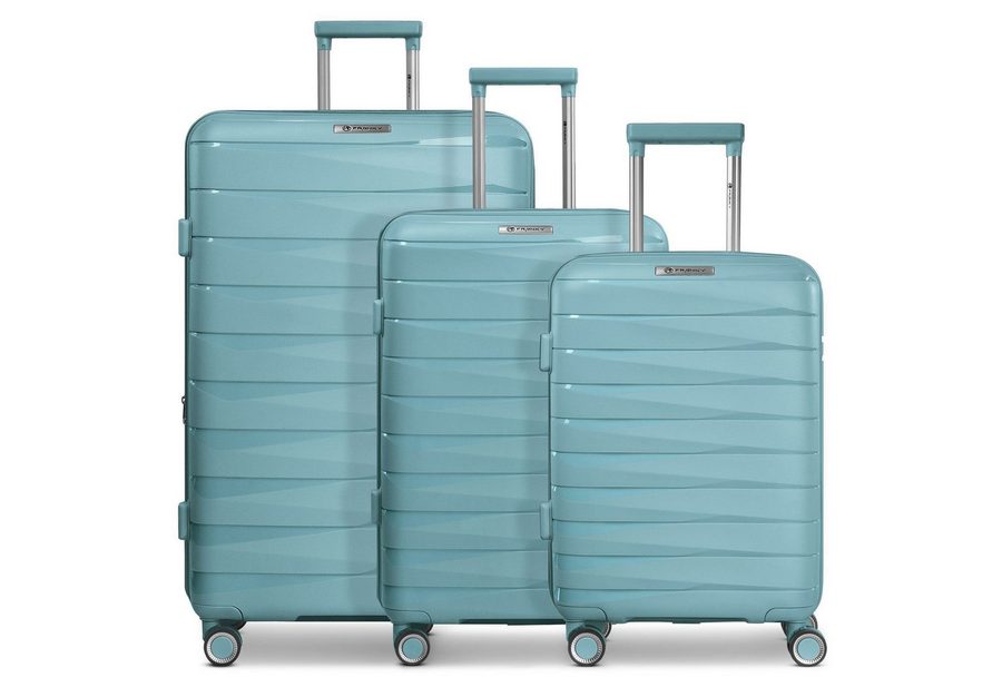 Franky Trolleyset London, 4 Rollen, (3-teilig, 3 tlg), Polypropylen von Franky