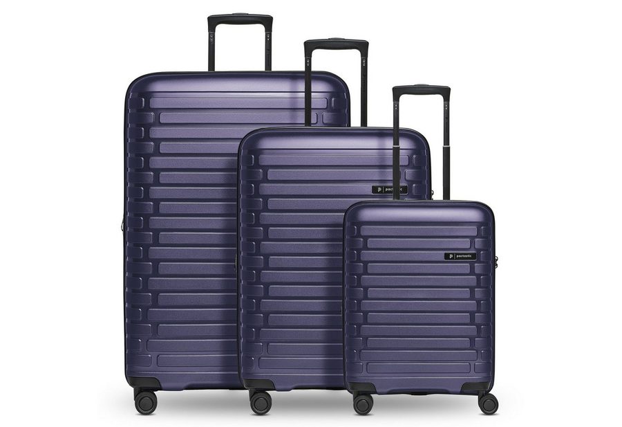Pactastic Trolleyset Collection 04, 4 Rollen, (3-teilig, 3 tlg), Polypropylen von Pactastic