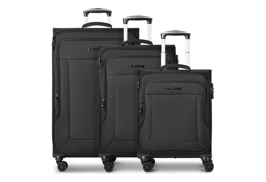 Franky Trolleyset Melbourne 3.0, 4 Rollen, (3-teilig, 3 tlg), Polyester von Franky