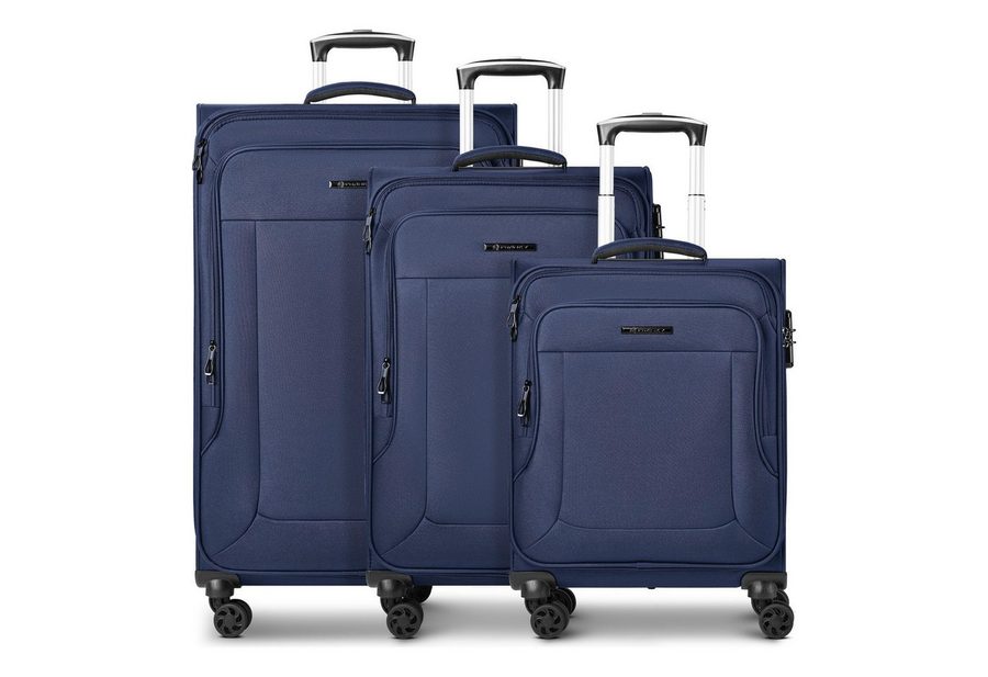 Franky Trolleyset Melbourne 3.0, 4 Rollen, (3-teilig, 3 tlg), Polyester von Franky