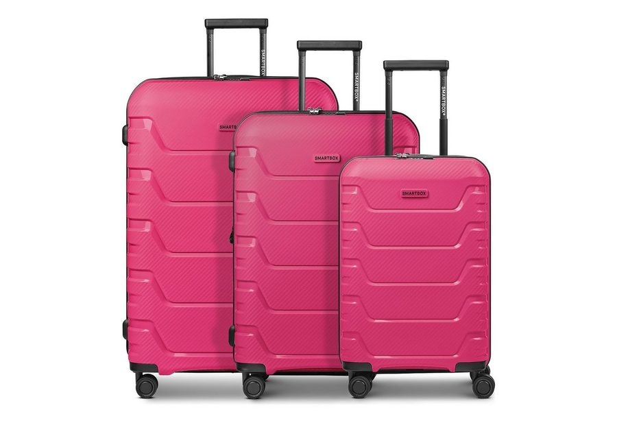 Smartbox Kofferset Edition 01 4 Rollen Kofferset 3-teilig mit Dehnfalte, (Set) von Smartbox