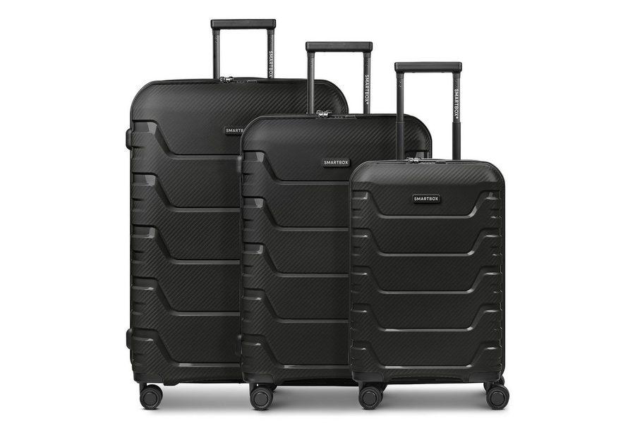 Smartbox Kofferset Edition 01 4 Rollen Kofferset 3-teilig mit Dehnfalte, (Set) von Smartbox