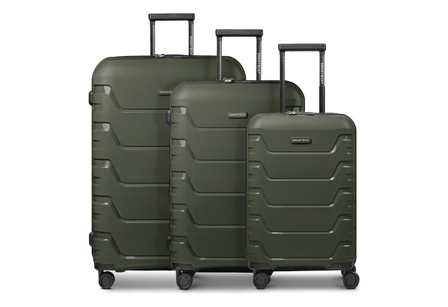 Smartbox Kofferset Edition 01 4 Rollen Kofferset 3-teilig mit Dehnfalte, (Set) von Smartbox