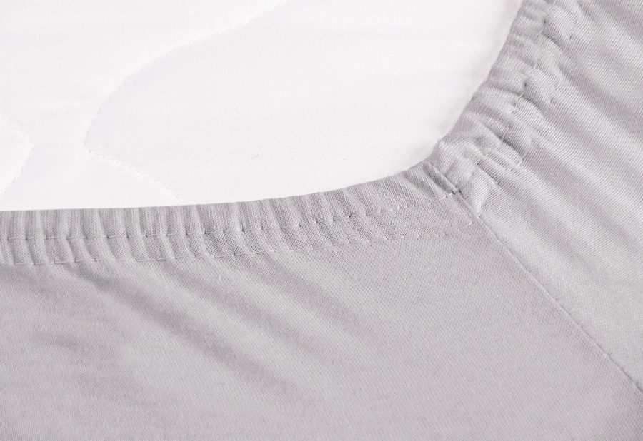 Pinolino Jersey-Spannbetttücher für Kinderbetten im Doppelpack, weiß von Pinolino