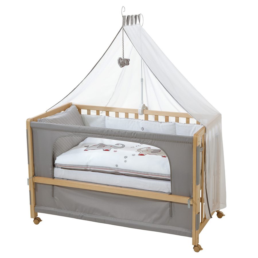 Roba Beistellbett mit Ausstattung Jumbotwins 60x120 cm von roba