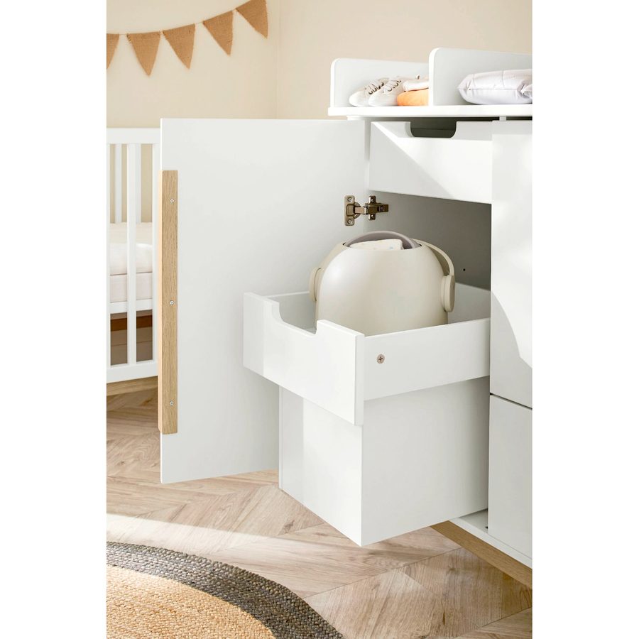 Pinolino Wickelkommode Juna mit Windeleimerauszug von Pinolino