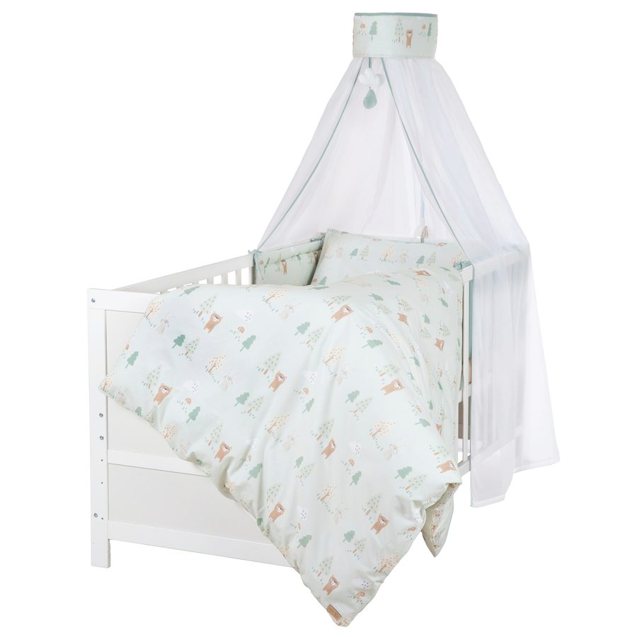 Roba Kinderbettgarnitur 4-teilig Woodland Buddies von roba