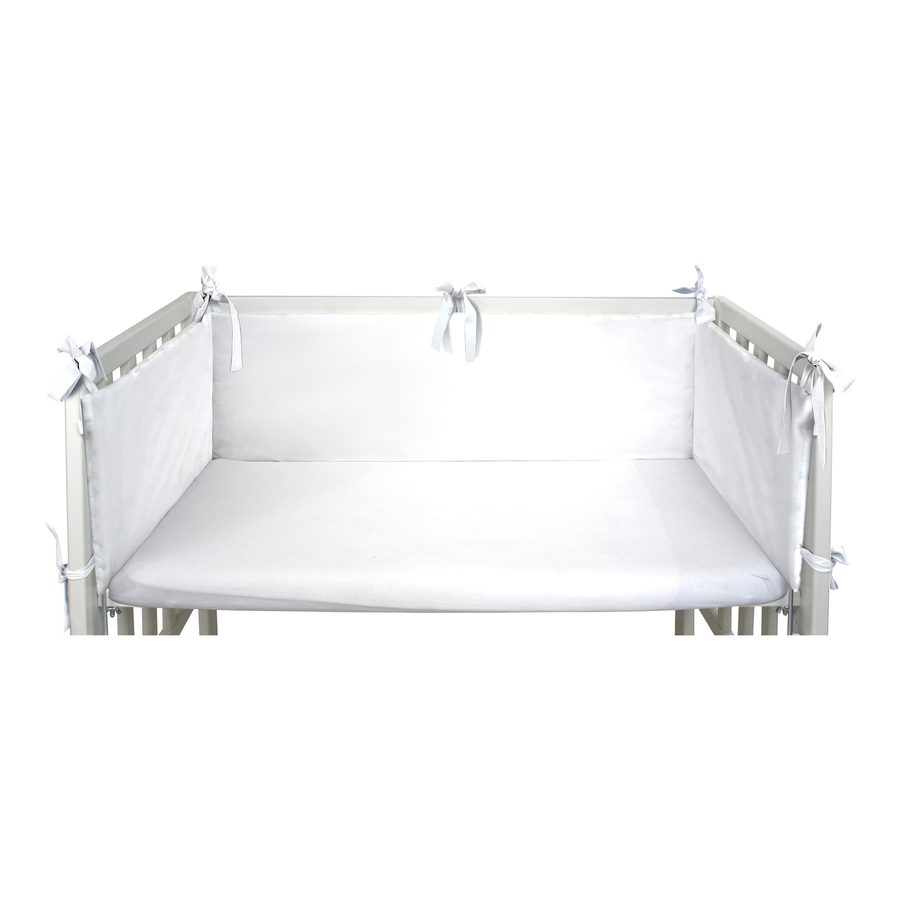 Bornino Home Nestchen für Beistellbett uni 26x170 cm von BORNINO HOME
