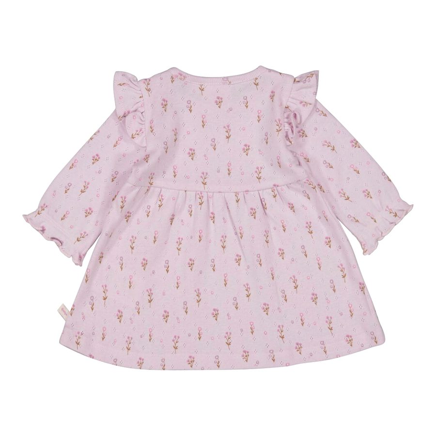 Feetje Ajour-Kleid langarm Blumen Rüschen