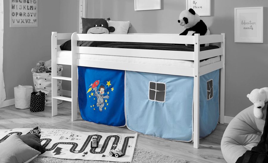 Ticaa Vorhang für Kinder Hochbett Etagenbett mit Motiv von TICAA