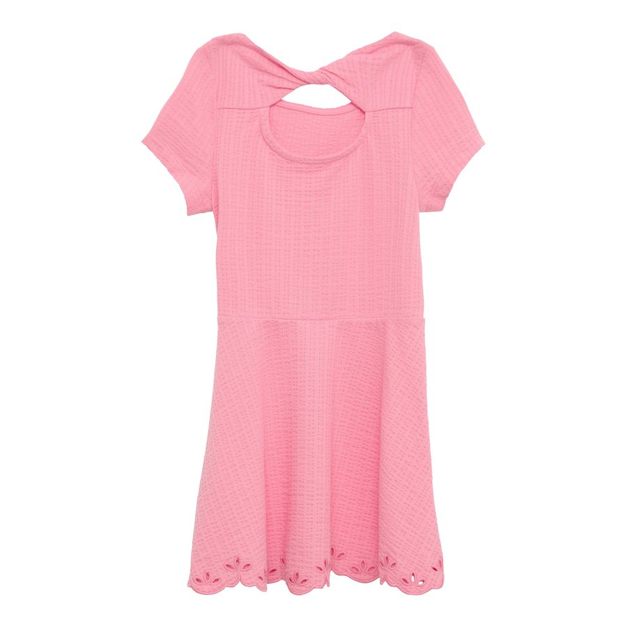 S.Oliver Kleid kurzarm Struktur